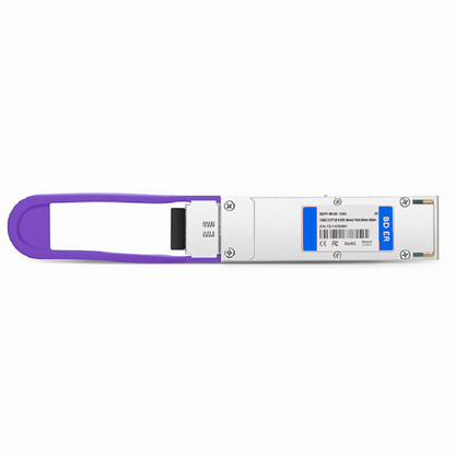FyberOptix Cisco Compatible 100GBASE-BX30-D QSFP28 BiDi 4 x 25G NRZ 1309.14nm-Tx/1304.58nm-Rx 30km DOM Simplex LC/UPC SMF Optical Transceiver Module