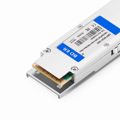 FyberOptix Cisco Compatible 100GBASE-BX30-D QSFP28 BiDi 4 x 25G NRZ 1309.14nm-Tx/1304.58nm-Rx 30km DOM Simplex LC/UPC SMF Optical Transceiver Module