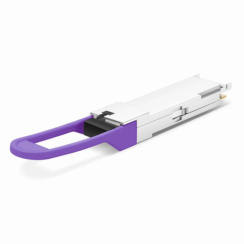 FyberOptix Juniper Compatible 100GBASE-BX30-D QSFP28 BiDi 4 x 25G NRZ 1309.14nm-Tx/1304.58nm-Rx 30km DOM Simplex LC/UPC SMF Optical Transceiver Module