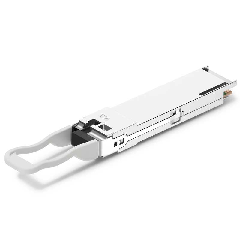 FyberOptix Dell Compatible 100GBASE-BX80-U QSFP28 BiDi 4 x 25G NRZ 1270nm-TX/1310nm-RX 80km DOM Simplex LC/UPC SMF Optical Transceiver Module