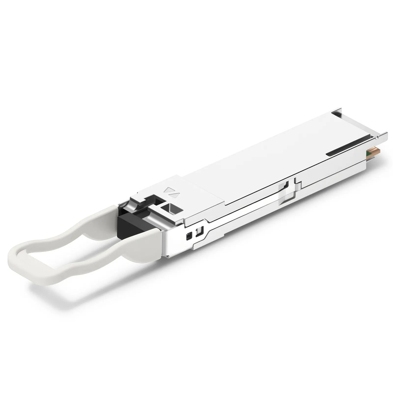 FyberOptix Cisco Compatible 100GBASE-BX80-D QSFP28 BiDi 4 x 25G NRZ 1310nm-TX/1270nm-RX 80km DOM Simplex LC/UPC SMF Optical Transceiver Module