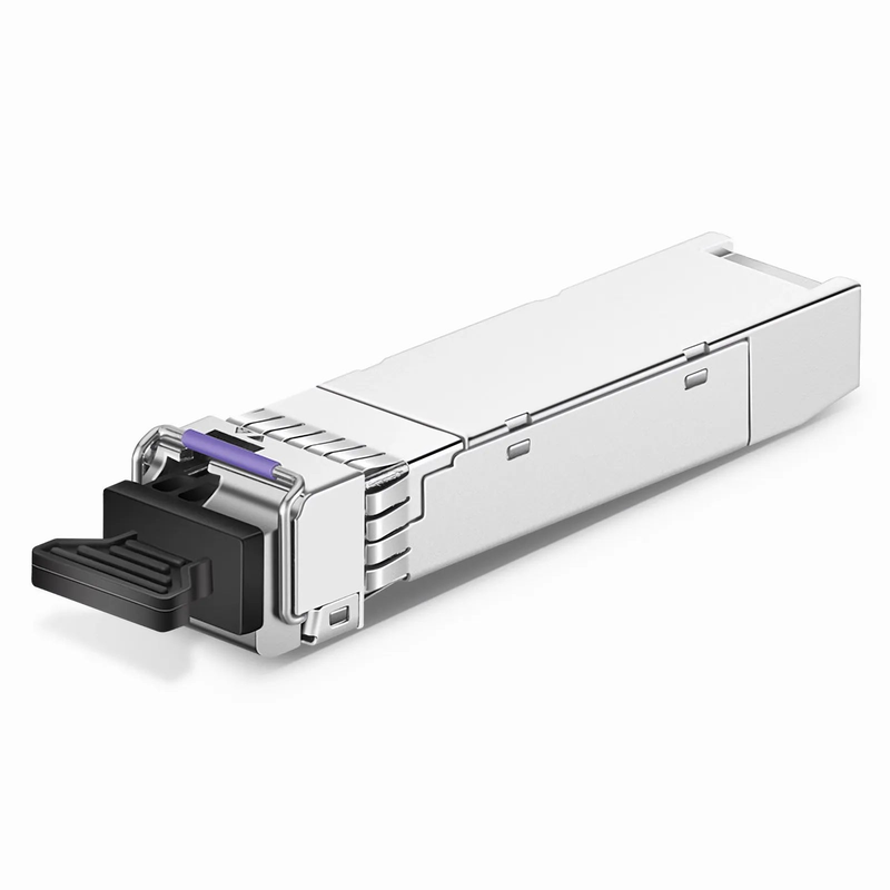 FyberOptix NVIDIA/Mellanox Compatible 10GBASE BiDi SFP+ 1330nm-TX/1270nm-RX 40km DOM Simplex LC/UPC SMF Ethernet Optical Transceiver Module (Industrial)
