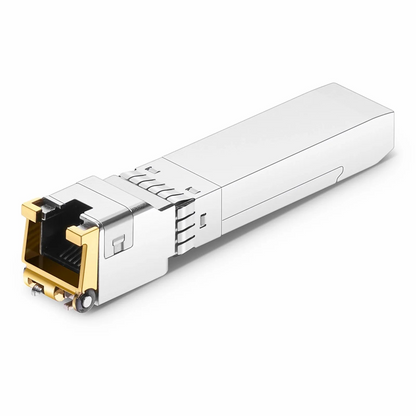 FyberOptix HW Compatible 10GBASE-T SFP+ Copper 30m RJ-45 Transceiver Module with Reduced Power Consumption (LOS)