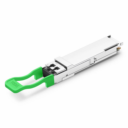 FyberOptix Cisco Compatible 100GBASE-CWDM4 QSFP28 4 x 25G NRZ 1310nm 2km DOM Duplex LC/UPC SMF Optical Transceiver Module (Industrial)