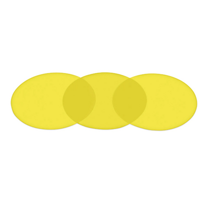 FyberOptix 30m 1 Piece Yellow Polishing Film with 127mm Diameter