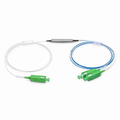 FyberOptix T1310/R1550nm Filter Wavelength Division Multiplexer, Steel Tube, SC/APC, 900m, 1.5m