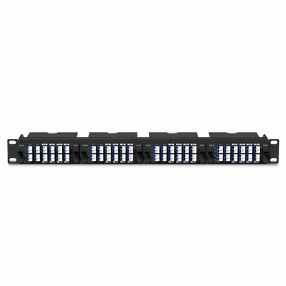 FyberOptix 4 Channels LAN-WDM Mux Demux, 1273.55-1286.66nm, with Monitor Port, 2.8dB Typical IL, LC/UPC, Single Fiber, Side-B, High Density, FHDA Plug-in Module