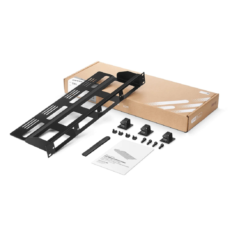 FyberOptix FHDA High Density 1U Rack Mount Modular Enclosure Unloaded, Rear Cable Managers, Holds up to 4 x FHDA Cassettes or Panels, 144 Fibers (LC)