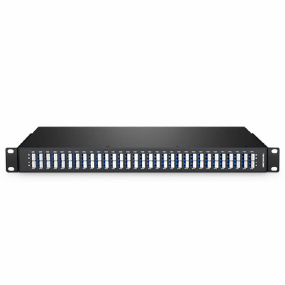 FyberOptix 60 Channels Odd DWDM Mux Demux, Super C-band 100GHz 190.75-196.65THz, with Monitor Port, 6.0dB Typical IL, LC/UPC, Dual Fiber, FMU 1U Rack Mount