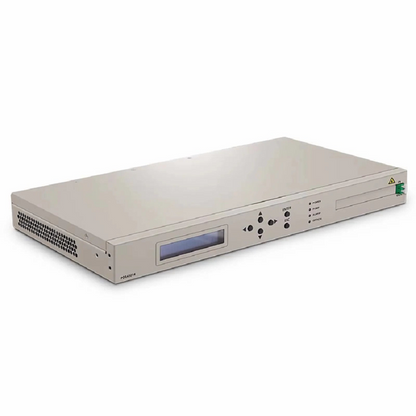 FyberOptix D7000 PDRA5014 Counter-propagating Distributed Raman Amplifier with 14dB Gain, 80 Wavelengths, Dual AC PSUs, 1U Rack Mount