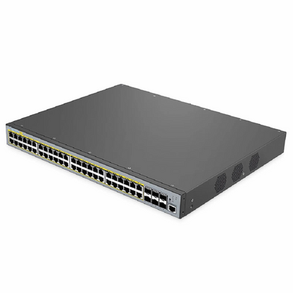 FyberOptix S5850-24XMG, 24-Port Ethernet L3 Switch, 24 x 10GBASE-T/Multi-Gigabit, with 2 x 100Gb QSFP28, Support MPLS&MLAG