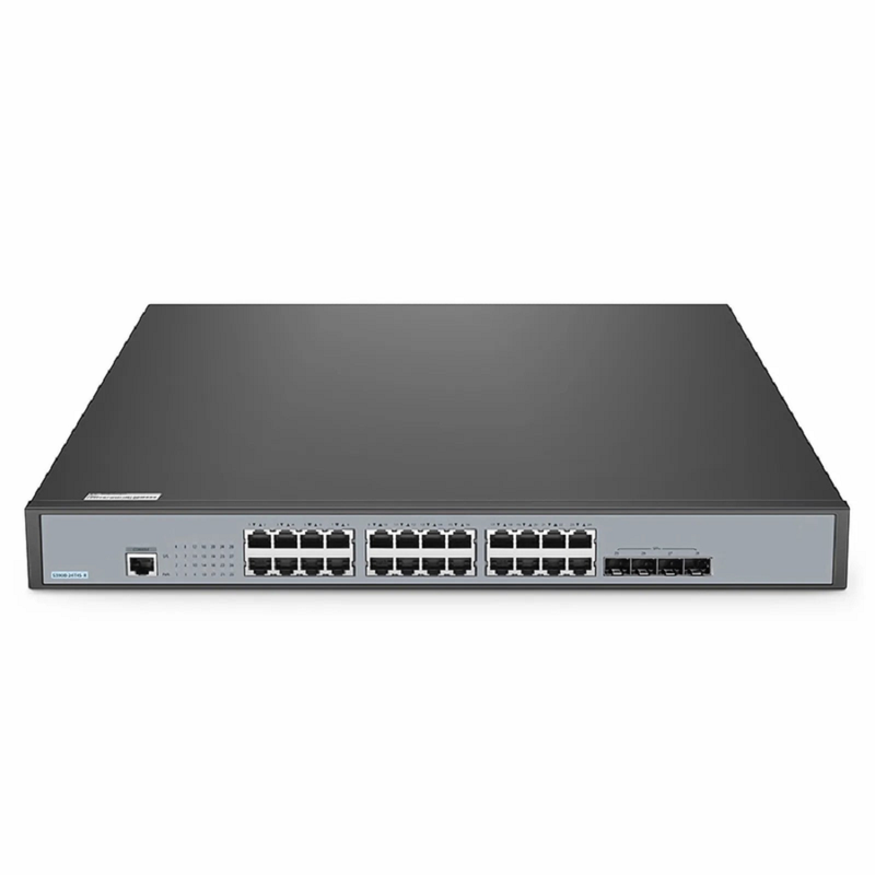 FyberOptix S3950-4T12S-R, 12-Port Ethernet L2+ Managed Switch, 12 x 10Gb SFP+, with 4 x Gigabit RJ45, Support MLAG