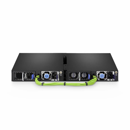 FyberOptix S5850C-12XMS2C, 12-Port Ethernet L3 Half-width Switch, 12 x 10Gb SFP+, 12 x 10GBase-T/Multi-Gigabit, with 2 x 100Gb QSFP28 Uplinks, AV over IP, Support MLAG