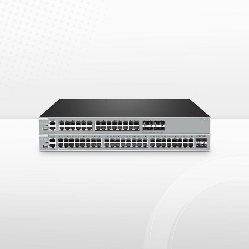 FyberOptix S5810-28FS, 28-Port Gigabit Ethernet L3 Switch, 20 x 1Gb SFP, 8 x 1G RJ45/SFP Combo Ports, with 4 x 10Gb SFP+ Uplinks, Stackable Switch, Broadcom Chip