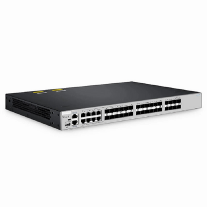 FyberOptix S5810-28FS, 28-Port Gigabit Ethernet L3 Switch, 20 x 1Gb SFP, 8 x 1G RJ45/SFP Combo Ports, with 4 x 10Gb SFP+ Uplinks, Stackable Switch, Broadcom Chip