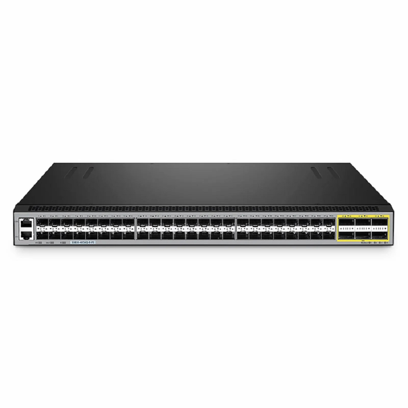 FyberOptix S5850-48S6Q-R, 48-Port Ethernet L3 Switch, 48 x 10Gb SFP+, with 6 x 40Gb QSFP+, Support MPLS&MLAG