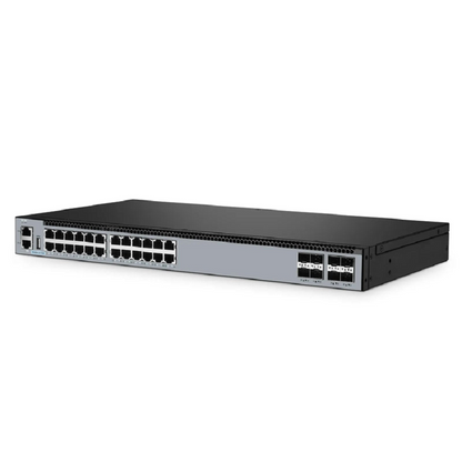 FyberOptix S5800-24T8S, 24-Port Gigabit Ethernet L3 Switch, 24 x Gigabit RJ45, with 8 x 10Gb SFP+, Support MLAG