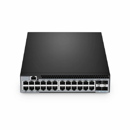 FyberOptix S5850C-24XMG2C, 24-Port Ethernet L3 Half-width Switch, 24 x 10GBase-T/Multi-Gigabit, with 2 x 100Gb QSFP28 Uplinks, AV over IP, Support MLAG