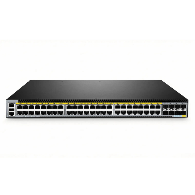 FyberOptix S5440H-48MU, 48-Port Gigabit Ethernet L3 PoE++ Switch, 32 x 2.5Gb PoE++, 16 x 10Gb PoE++ Ports @2000W, with 8 x 25Gb SFP28 Uplinks, Support EVPN-VXLAN & MLAG