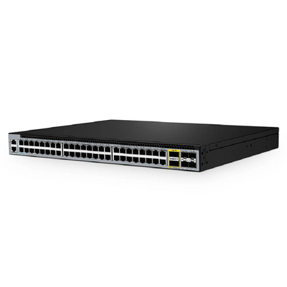 FyberOptix S5800-48MBQ, 48-Port Ethernet L3 Switch, 48 x 100M/1000M/2.5GBASE-T/Multi-Gigabit, with 4 x 25Gb SFP28 and 2 x 40Gb QSFP+, Support MLAG