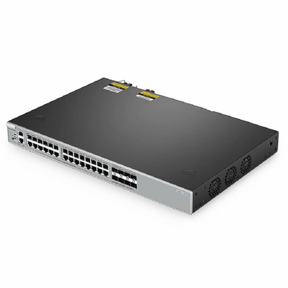 FyberOptix S5810-48TS, 48-Port Gigabit Ethernet L3 Switch, 48 x Gigabit RJ45, with 4 x 10Gb SFP+ Uplinks, Stackable Switch, Broadcom Chip
