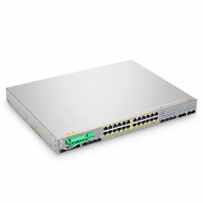 FyberOptix N8560-48BC, 48-Port Ethernet L3 Data Center Switch, 48 x 25Gb SFP28, with 8 x 100Gb QSFP28, Support MLAG/Stacking, Broadcom Chip, Front-to-Back Airflow