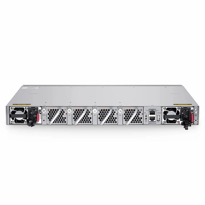 FyberOptix N8560-48BC, 48-Port Ethernet L3 Data Center Switch, 48 x 25Gb SFP28, with 8 x 100Gb QSFP28, Support MLAG/Stacking, Broadcom Chip, Front-to-Back Airflow