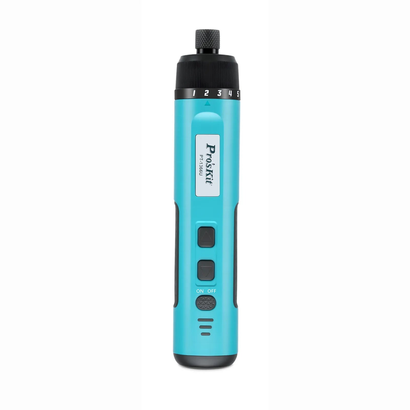 FyberOptix Pro's KitA® 3.6V Cordless Electric Screwdriver with 28 Bits, 1 Bit Holder and 1 USB Cable, 1/4'', 2000mAh Lithium-ion Battery PT-1366U