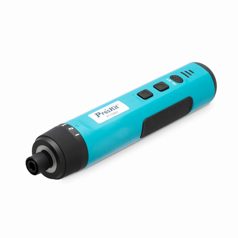 FyberOptix Pro's KitA® 3.6V Cordless Electric Screwdriver with 28 Bits, 1 Bit Holder and 1 USB Cable, 1/4'', 2000mAh Lithium-ion Battery PT-1366U