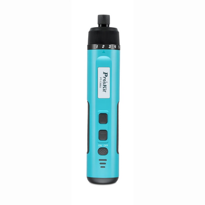 FyberOptix Pro's KitA® 3.6V Cordless Electric Screwdriver with 28 Bits, 1 Bit Holder and 1 USB Cable, 1/4'', 2000mAh Lithium-ion Battery PT-1366U