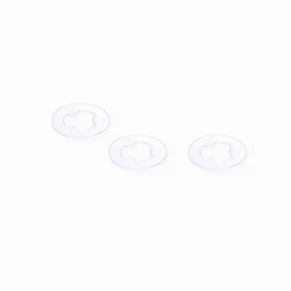 FyberOptix M6A16mm Model Screw and Nut, Nickel-plated, Silver, 50pcs/Pack