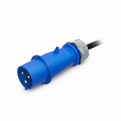FyberOptix 7.36kW Single-Phase 32A/230V Basic Rack PDU, 20 x C13 & 4 x C19 Outlets, IEC309 32A 2P + E Plug, 10ft Cord, 0U Vertical