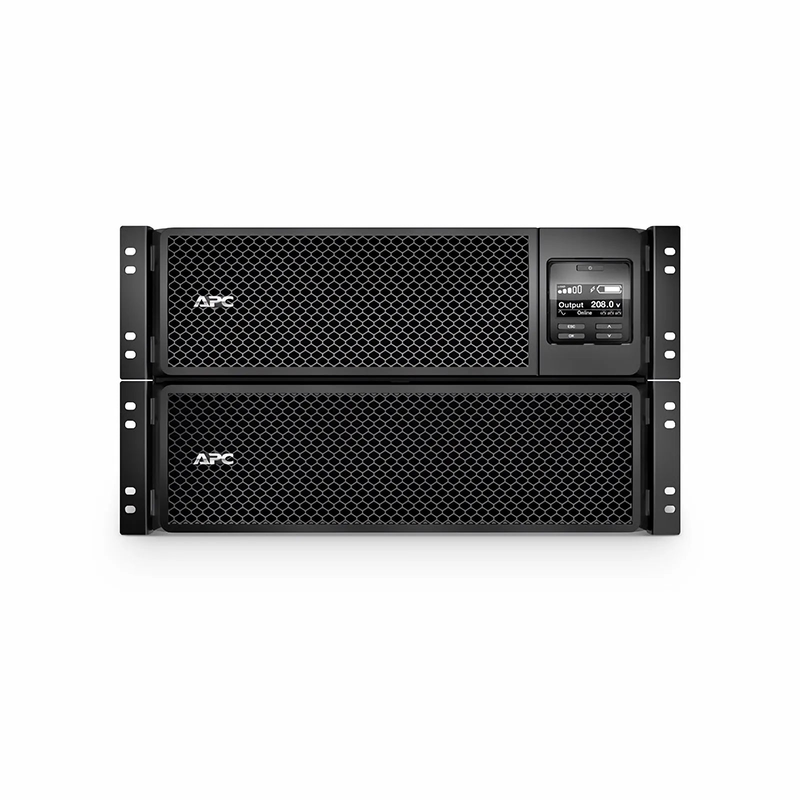 FyberOptix APC® Smart-UPS On-Line 10000VA/10000W Rackmount 6U UPS, 6x C13+4x C19 IEC Outlets, Network Card+SmartSlot and 1 Backup Battery Included