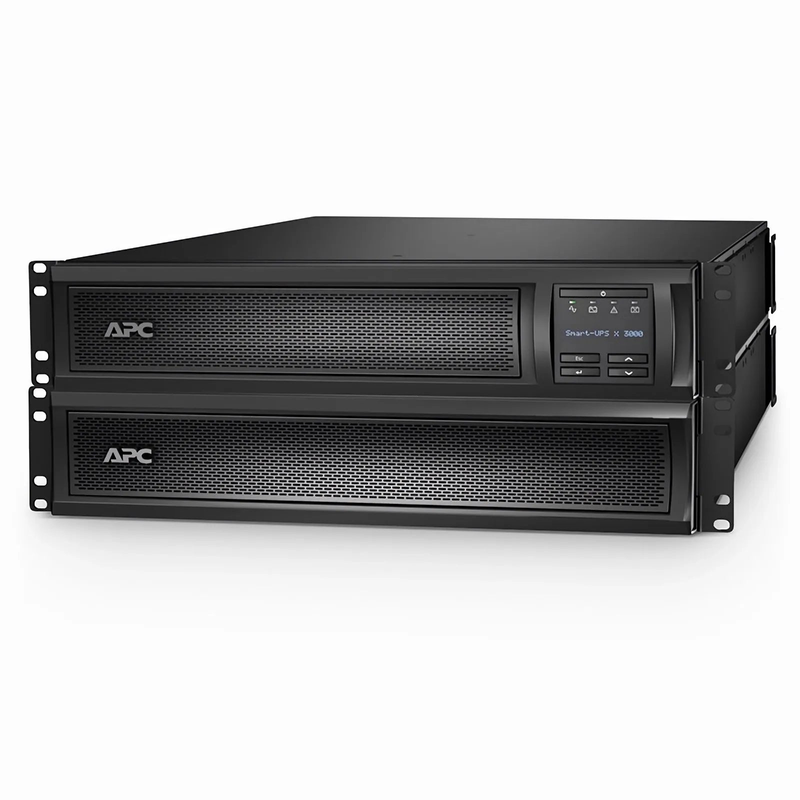 FyberOptix APC® Smart-UPS X 3000VA Rack/tower Convertible UPS, 3x 5-15R+3x 5-20R+1x L5-30R NEMA Outlets, NMC and 1 Backup Battery Included