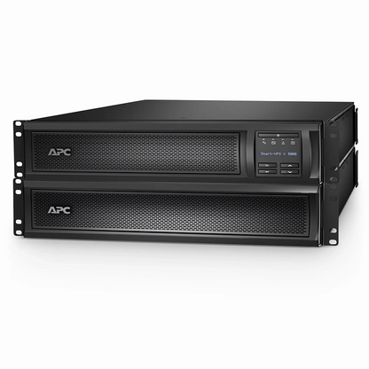 FyberOptix APC® Smart-UPS X 3000VA Rack/tower Convertible UPS, 3x 5-15R+3x 5-20R+1x L5-30R NEMA Outlets, NMC and 1 Backup Battery Included
