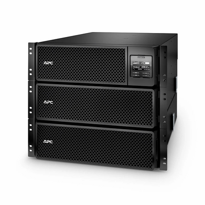 FyberOptix APC® Smart-UPS On-Line 10000VA/10000W Rackmount 6U UPS, 6x C13+4x C19 IEC Outlets, Network Card+SmartSlot and 1 Backup Battery Included