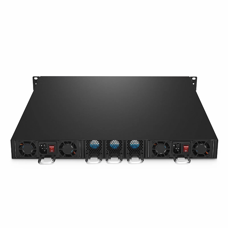 FyberOptix DCP920-D04PB, 4 Channel 100G DWDM PAM4 Active Multiplexer, C23-C36, 4 x 100G QSFP28, Single Fiber, Side-B, Built-in 100G PAM4 Module, 1U Rack Mount, 0-80km, Support AmpCon-T/Web Network Management