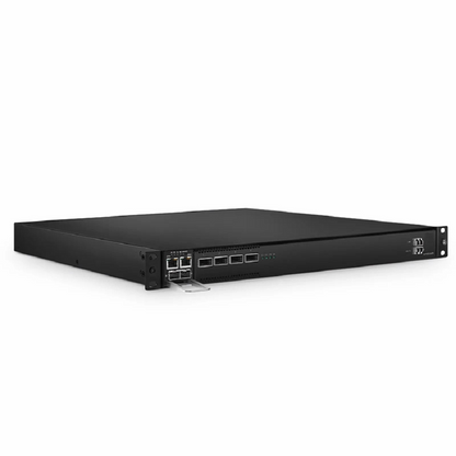 FyberOptix DCP920-D04PB, 4 Channel 100G DWDM PAM4 Active Multiplexer, C23-C36, 4 x 100G QSFP28, Single Fiber, Side-B, Built-in 100G PAM4 Module, 1U Rack Mount, 0-80km, Support AmpCon-T/Web Network Management