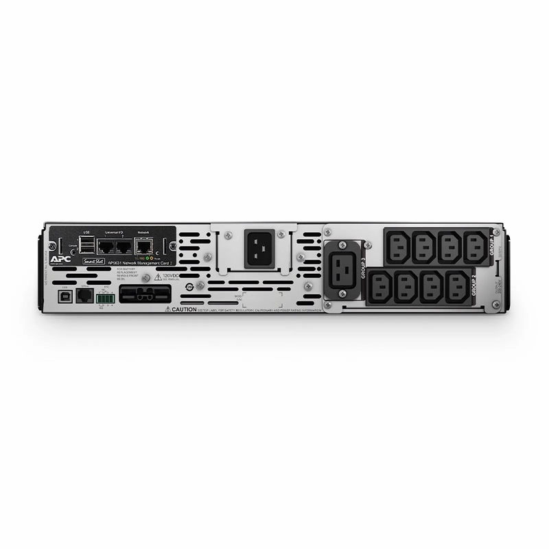 FyberOptix APC® Smart-UPS X 3000VA Rack/tower Convertible UPS, 8x C13+1x C19 IEC Outlets™Network Card and 1 Backup Battery Included