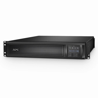 FyberOptix APC® Smart-UPS X 3000VA Rack/tower Convertible UPS, 8x C13+1x C19 IEC Outlets™Network Card and 1 Backup Battery Included