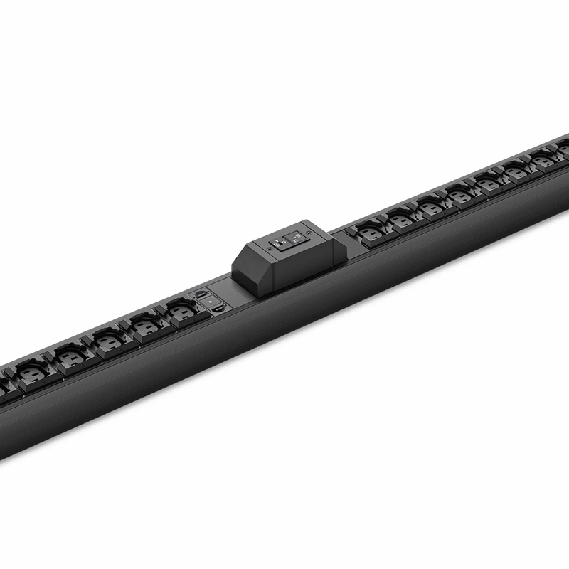 FyberOptix 14.49kW Single-Phase 63A/230V Basic Rack PDU, 21 x C13 & 6 x C19 Outlets, IEC309 63A 2P + E Plug, 10ft Cord, 0U Vertical