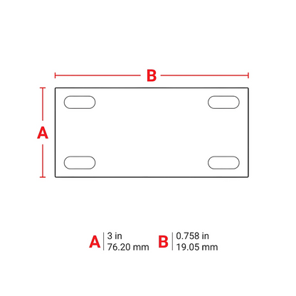 FyberOptix 3 in.H x 0.758 in.W Cable Tie Labels for M611 Printers, White, 100 Labels/Roll