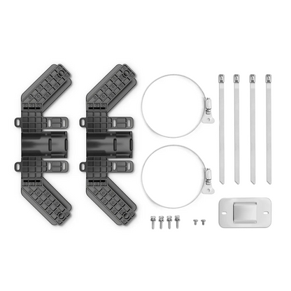 FyberOptix Universal Pre-Terminated End Box for Quick ODN, 9 ports, Mechanical Seal, 1x 8 Splitter, Hardened SC/APC Adapter, Insertion Loss 10.8dB, Return Loss 55dB, PC+ABS, IP65, Wall/Pole/Aerial, Indoor/Outdoor