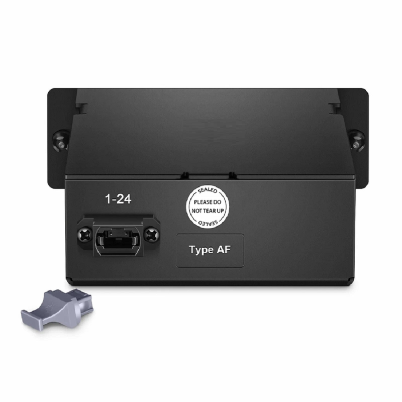 FyberOptix FHDA MTP®-LC Cassette, OM5 Multimode, Type AF, 12 Fibers, MTP®-12 (Male) to 6 x LC Duplex, 0.35dB Max.