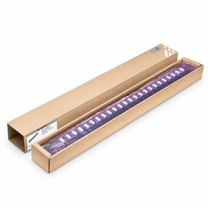 FyberOptix FHUA 1U 19'' Fiber Adapter Panel, 48 Fibers OS2 Single Mode, 24 x SC UPC Duplex (Blue) Adapter, Ceramic Sleeve