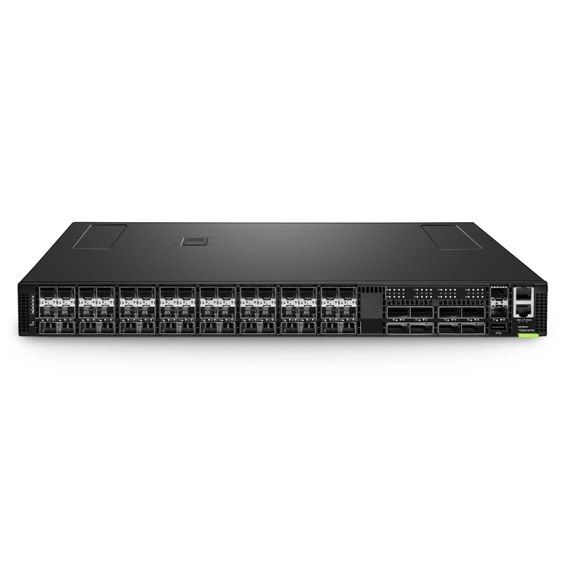 FyberOptix T5580-48Y8C, 48 x 25G SFP28 with 8 x 100G QSFP28 Ports, Network Packet Broker (NPB), PicOSA®, Network Visibility and Monitoring
