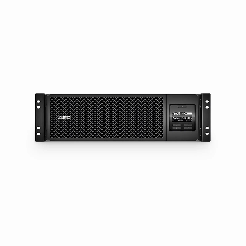 FyberOptix APC® Smart-UPS On-Line 5400VA Rackmount 3U UPS, 2x L6-20R+2x L6-30R NEMA Outlets, Network Card+SmartSlot and 1 Backup Battery Included