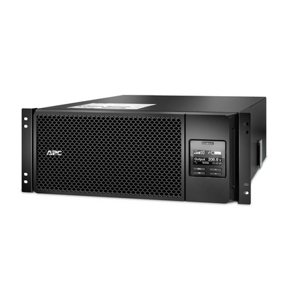 FyberOptix APC Smart-UPS On-line, 6kVA/6kW, 208V, 2 x L6-20R & 3 x L6-30R NEMA Outlets, Network Card & SmartSlot, 2 Replaceable Battery Modules Included, Rack 4U/Tower Convertible