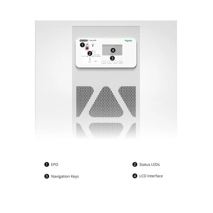 FyberOptix APC Easy UPS 3S, 40kVA/40kW, 208V, Hard Wire 4-wire Output (3PH+ G), Parallel up to 4UPSs