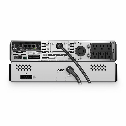 FyberOptix APC® Smart-UPS X 3000VA Rack/tower Convertible UPS, 3x 5-15R+3x 5-20R+1x L5-30R NEMA Outlets, NMC and 1 Backup Battery Included